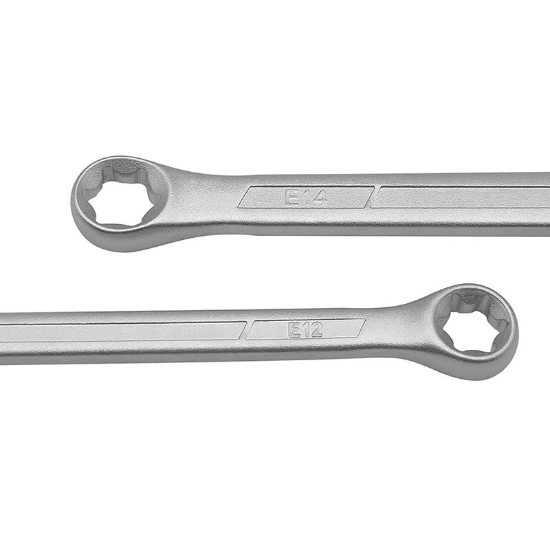 P1TOOLS 4-Pcs Star Wrench Set E-Torx Box Wrench Set Tork E-Ring Spanner Set E6 E8 E10 E12 E14 E18 E20 E24 - Image 3
